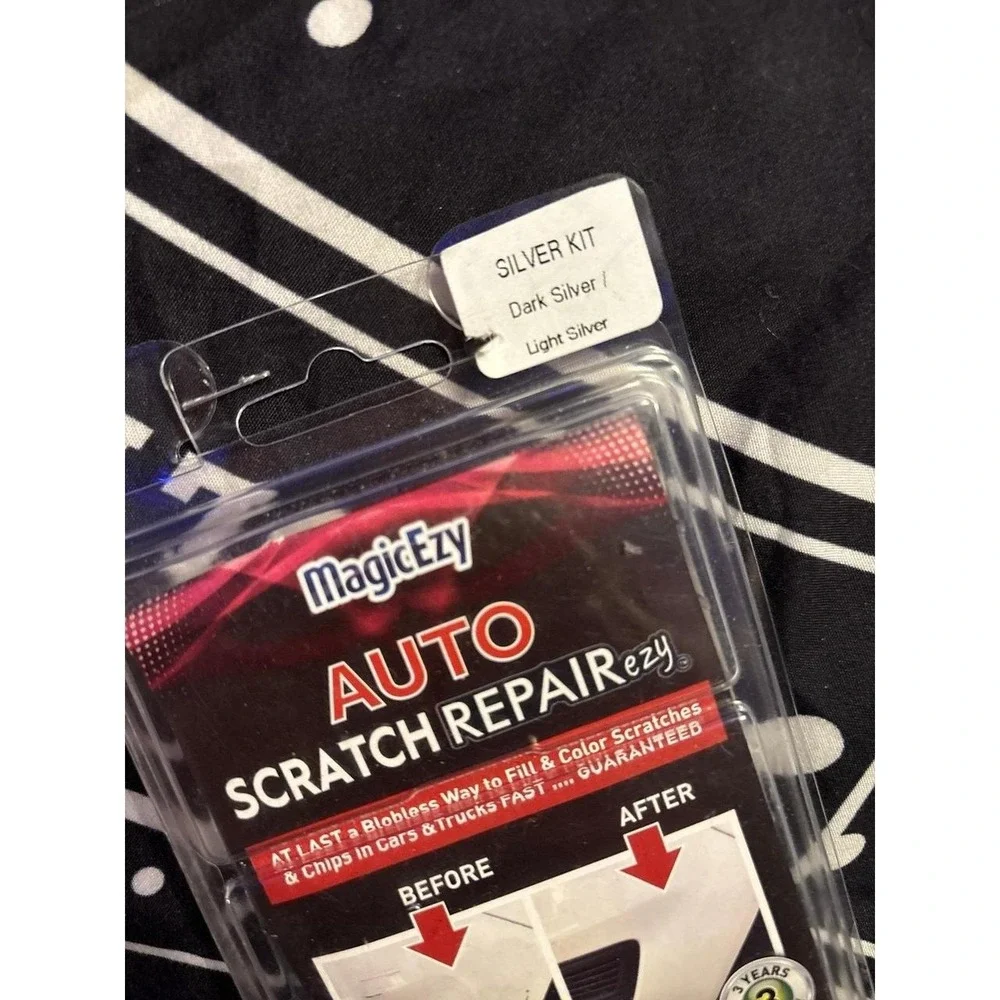NEW MagicEzy Auto Scratch RepairEzy Silver Kit for All Makes & Models